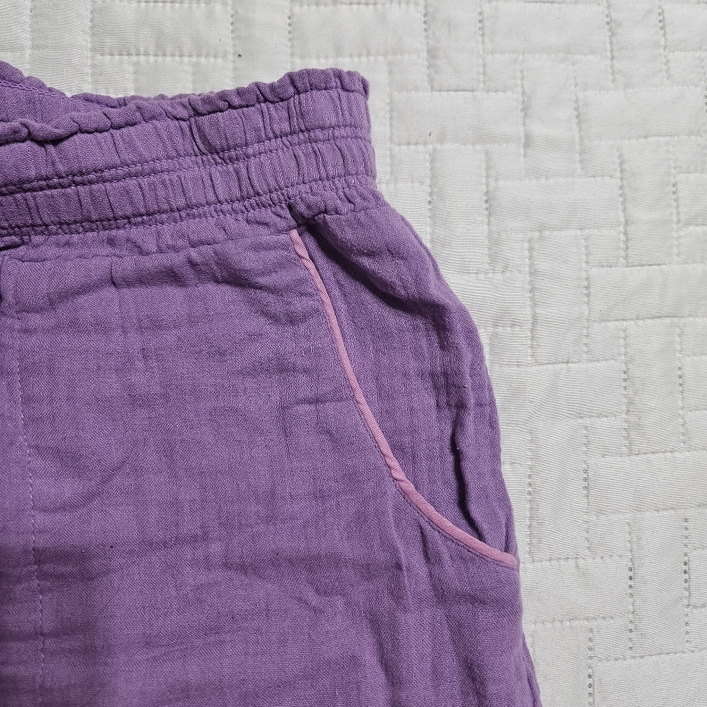 NWT Soma Pajama Shorts Cotton Gauze Size XL - Picture 3 of 4